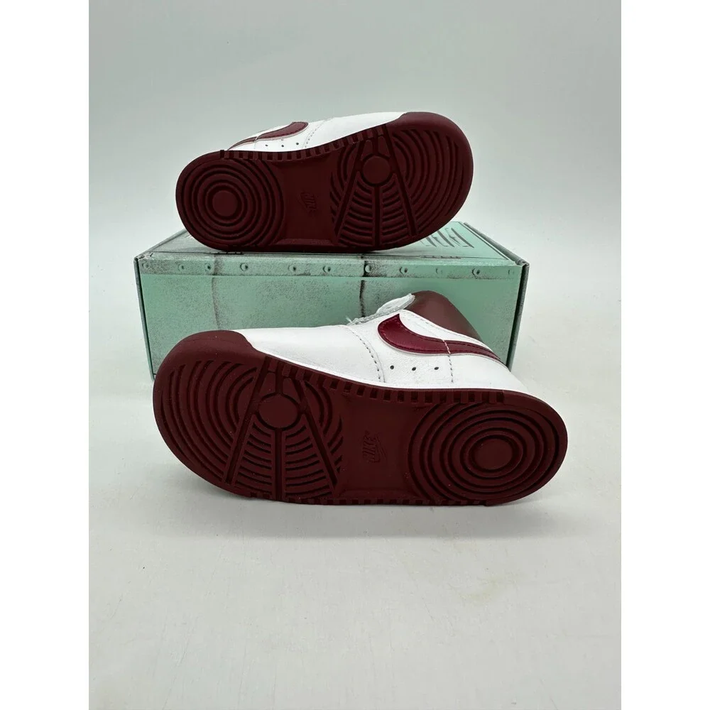 Air Jordan 1 High '85 Toddler Size 5c Metallic Burgandy Leather Shoes DV3655 161